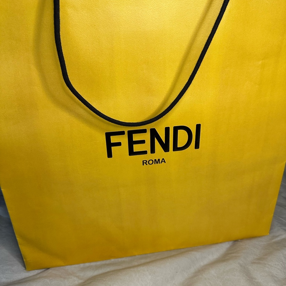 EMPTY BEAUTIFUL FENDI SHOPPING BAG (medium)